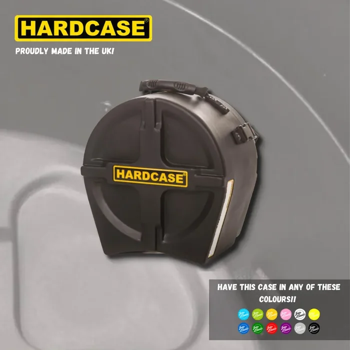 HARDCASE 10″ Rack Tom Drum Case With Pads