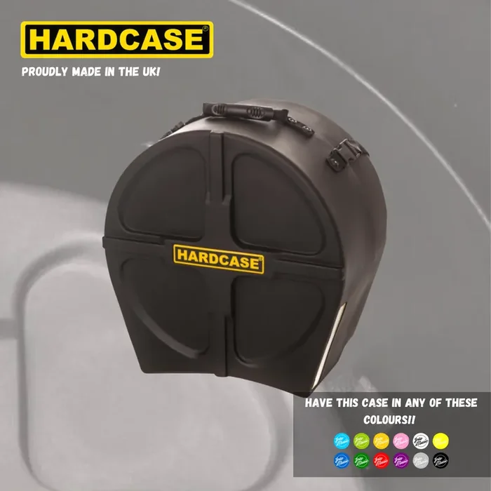 HARDCASE 14″ Floor Tom Drum Case With Pads