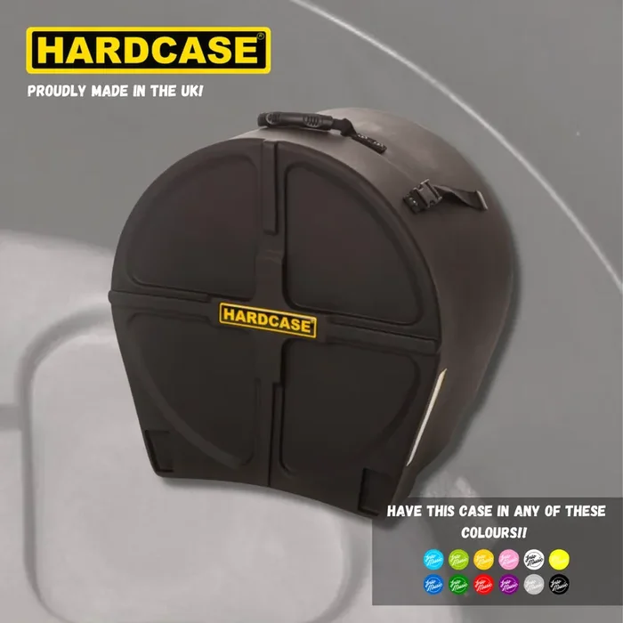 HARDCASE 18″ Floor Tom Drum Case With Pads