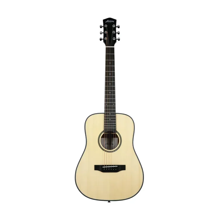 Harmony Foundation Series Terra ST Petite Dreadnought Acoustic Guitar w/Bag, Natural Satin