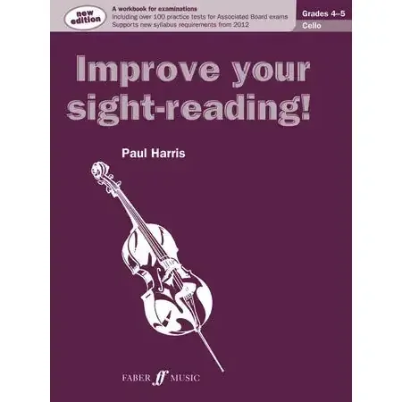 Harris, Paul Improve your sight-reading! Cello 4-5