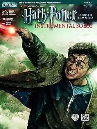 Harry Potter Instrumental Solos For Flute Play-Along – Complete Film Series – With Audio Access