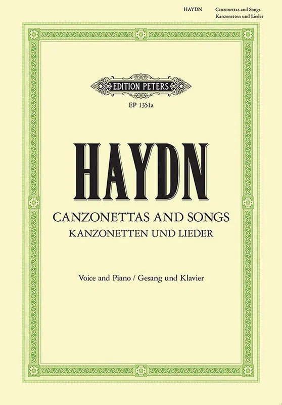 Haydn: 35 Songs and English Canzonettas