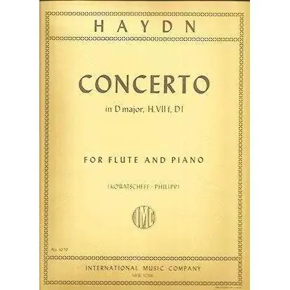 Haydn Concerto in D Major (Flute and Piano)