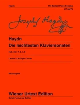 Haydn : Die Leichtesten Klaviersonaten: Easiest Piano Sonatas: Hob 16 7/9/4/8: Piano (Wiener Urtext)