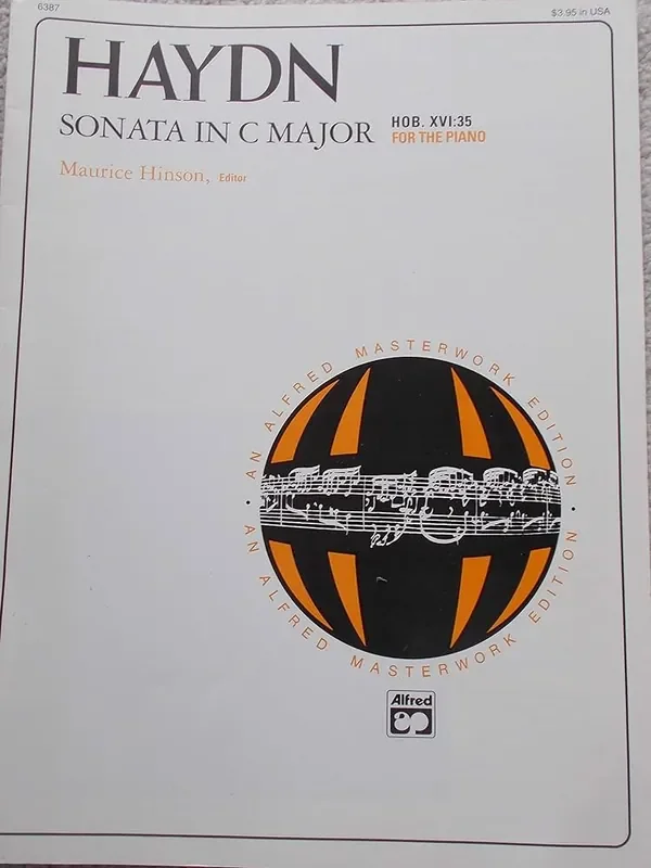 Haydn Sonata In C Major For Piano – Hob. XVI 35 – Editor Maurice Hinson