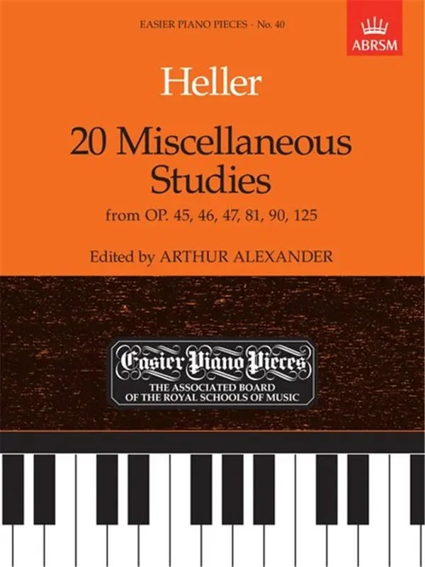 Heller – 20 Miscellaneous Studies (Piano)