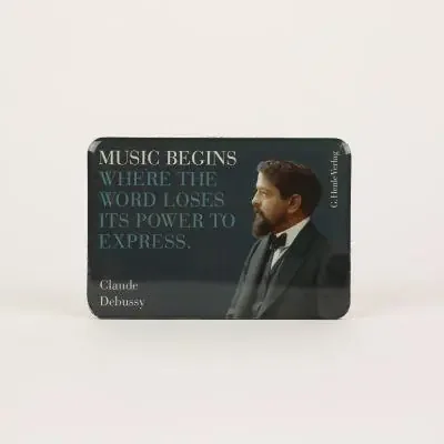 Henle Decorative Magnet Debussy