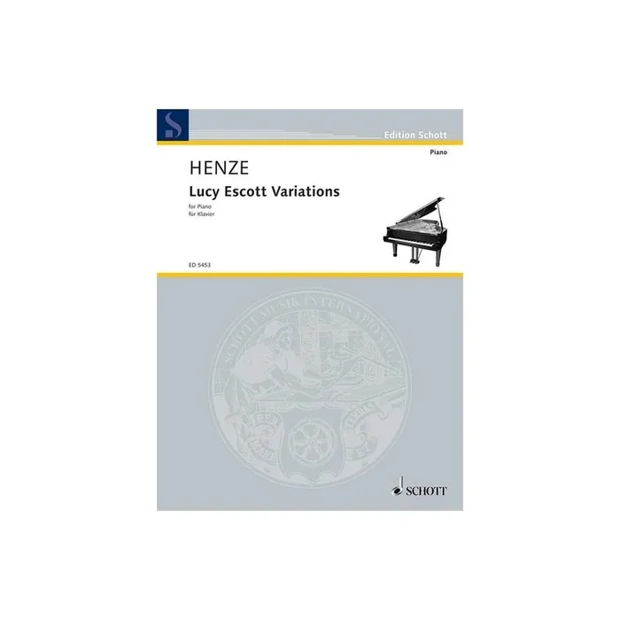Henze, Hans Werner – Lucy Escott Variations