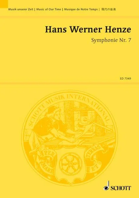 Henze, Hans Werner : Henze, Hans Werner : Symphony No. 7, – large orchestra – Schott Digital