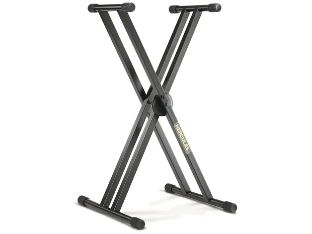 Hercules : KS120B: EZ-LOK Double Braced Keyboard Stand