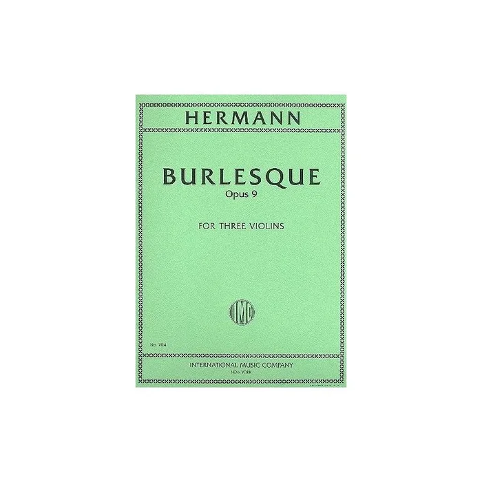 Hermann, Friedrich – Burlesque op.9