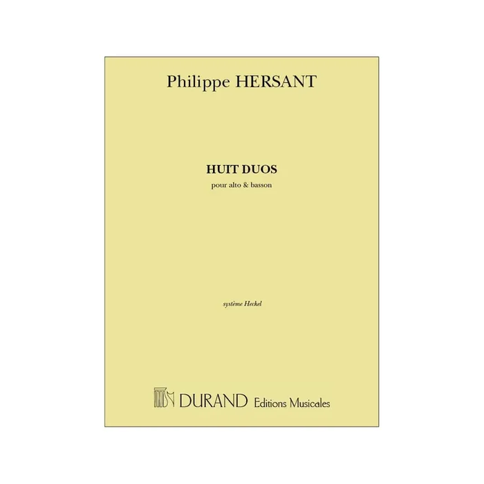 Hersant, Philippe – Huit Duos