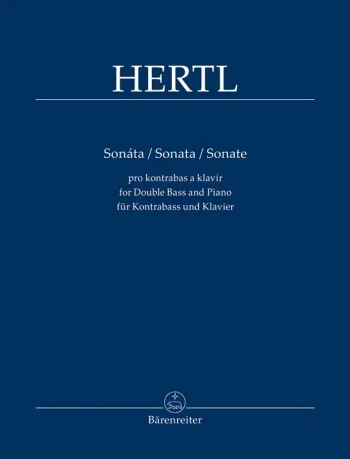 Hertl : Sonata For Double Bass (Barenreiter)