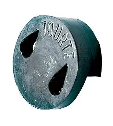 Hidersine Tourte Round Rubber Violin / Viola Mute