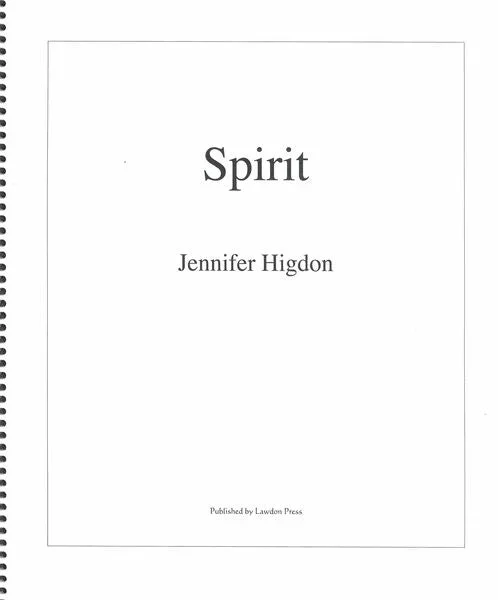 Higdon: Spirit