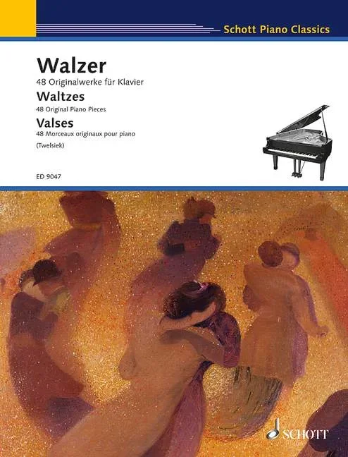 Hiller, Wilfried : Hiller, Wilfried : Butterfly Waltz, from 2 Miniatures for Children – piano – Schott Digital