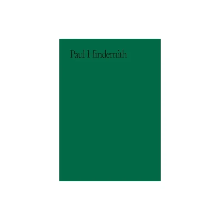 Hindemith, Paul – Orchestra work 1932-34