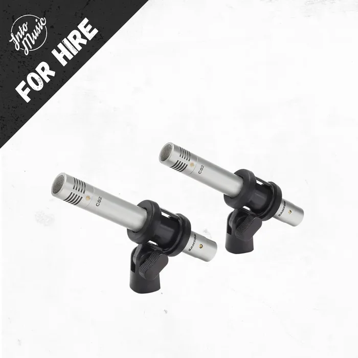 Hire a Pair Of Samson C02 Overhead Condenser Microphones