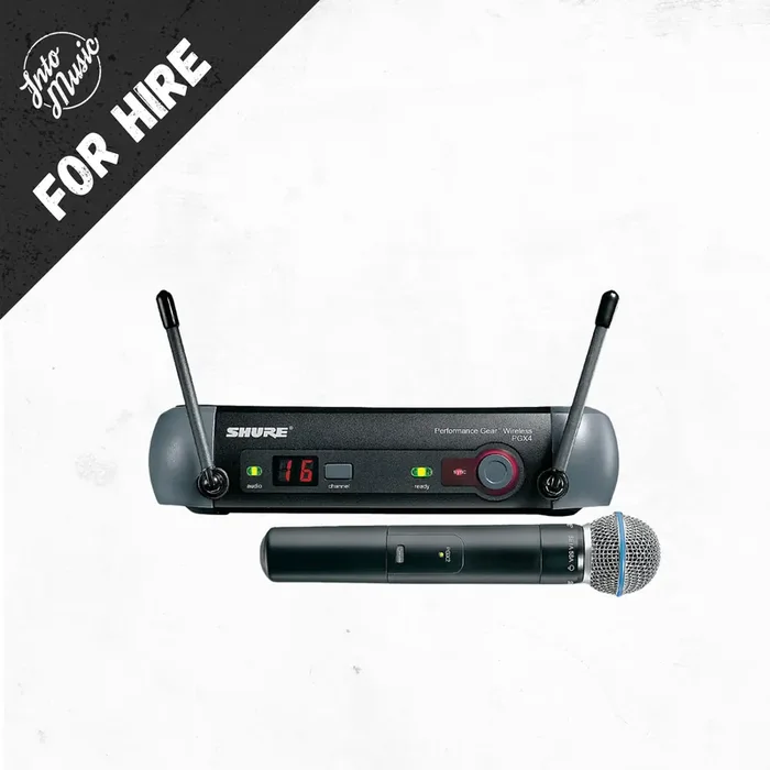 Hire A Shure Beta58 Wireless Microphone