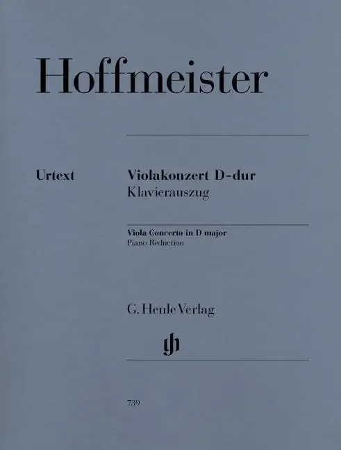 Hoffmeister Concerto in D major Viola