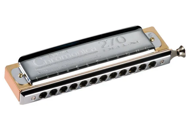Hohner Super Chromonica 270 Deluxe Chromatic Harmonica in the Key of C