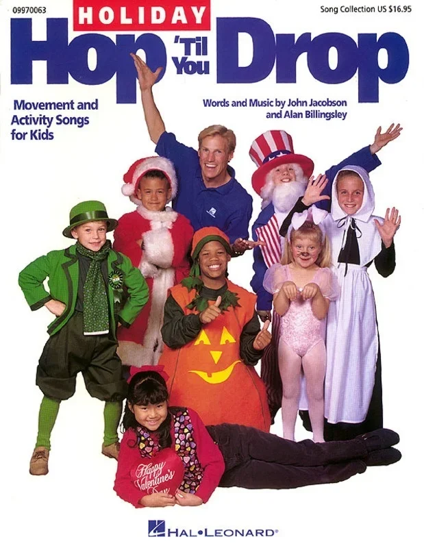 Holiday Hop Til You Drop Song Collection (Softcover Book)