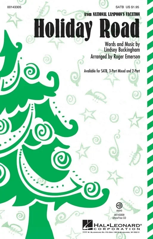 Holiday Road 3 Part Mixed (Octavo)