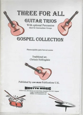Hollingdale : Three For All Gospel Collection: Guitar Trio