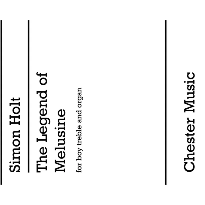 Holt, Simon – The Legend Of Melusine
