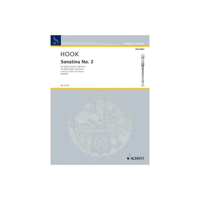 Hook, James – Sonatina No. 2 C major