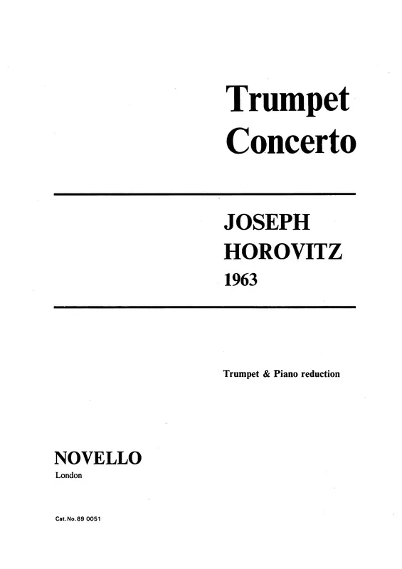 Horovitz: Trumpet Concerto
