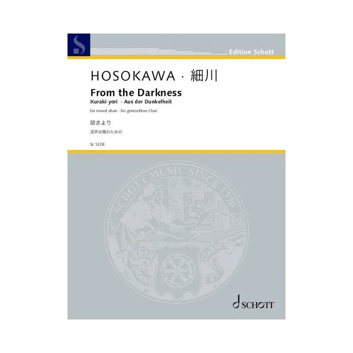 Hosokawa, Toshio – From the Darkness