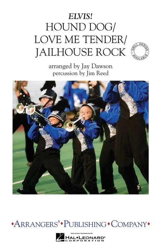 Hound Dog/Love Me Tender/Jailhouse Rock Marching Band 3 (Music Score/Parts)