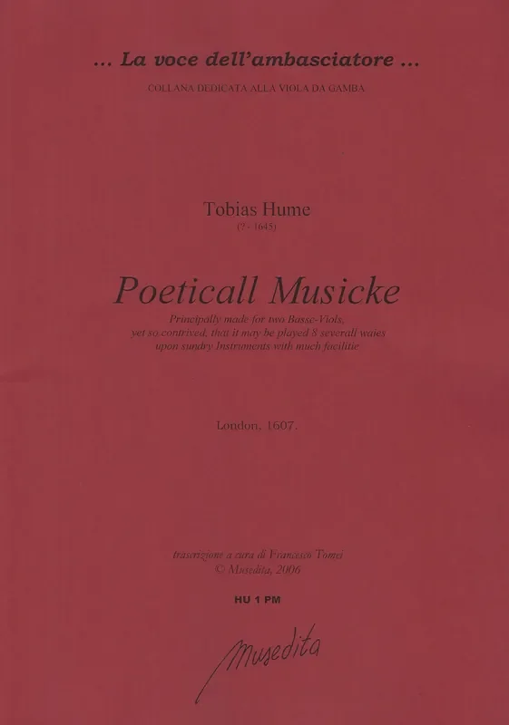 Hume Poeticall Musicke