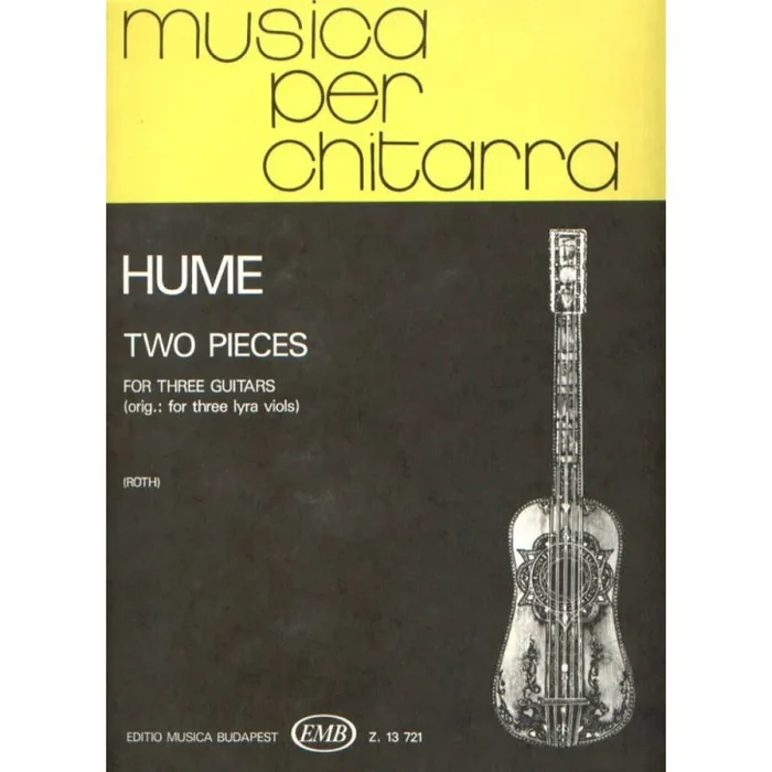 Hume, Tobias – Two Trios