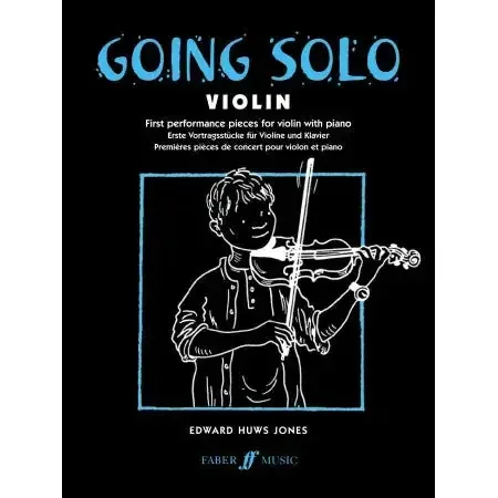 Huws Jones, Edward Going Solo (violin and piano)