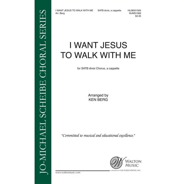 I Want Jesus to Walk with Me