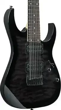 Ibanez GIO RG Series GRG7221QA-TKS – Trans Black Sunburst