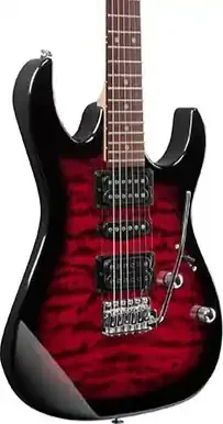 Ibanez Gio Series GRX70QA-TRB – Transparent Red Burst