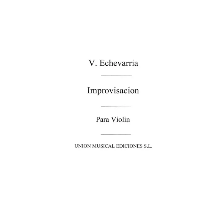 Improvisacion For Violin