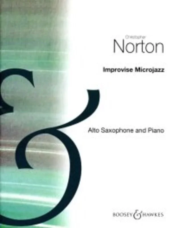 Improvise Microjazz Alto Sax/Piano (Softcover Book)