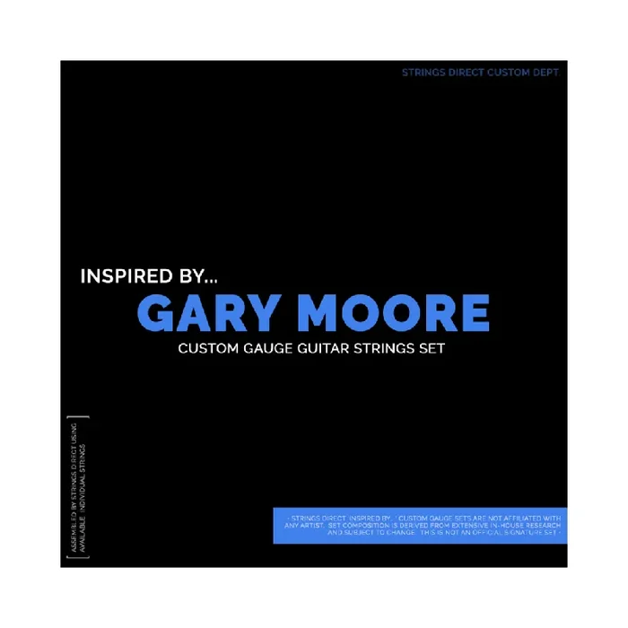Inspired by Gary Moore Custom Gauge 9-48 Electric Guitar Strings