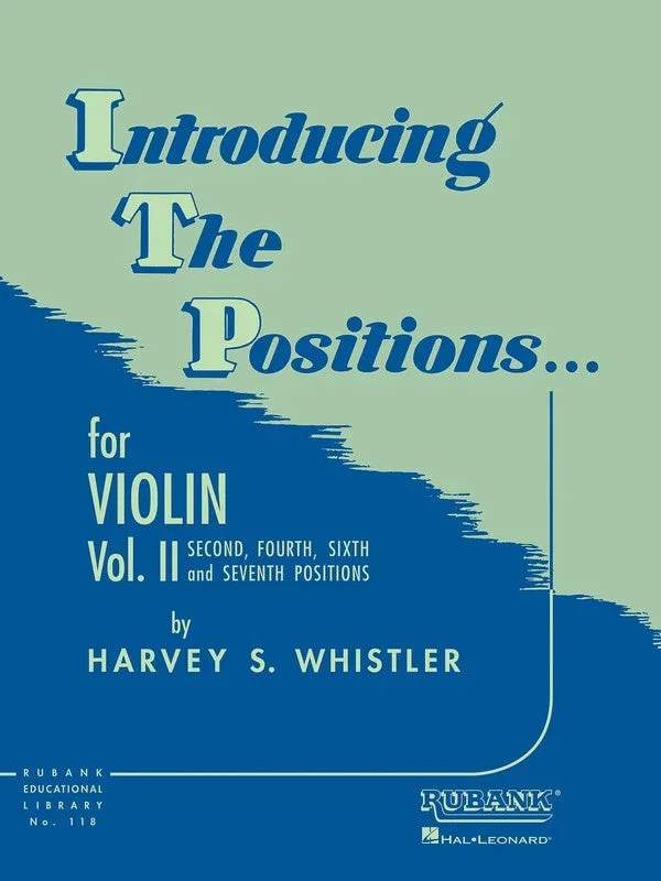 Introducing the Positions for Violin, Book 2 – Harvey Whistler