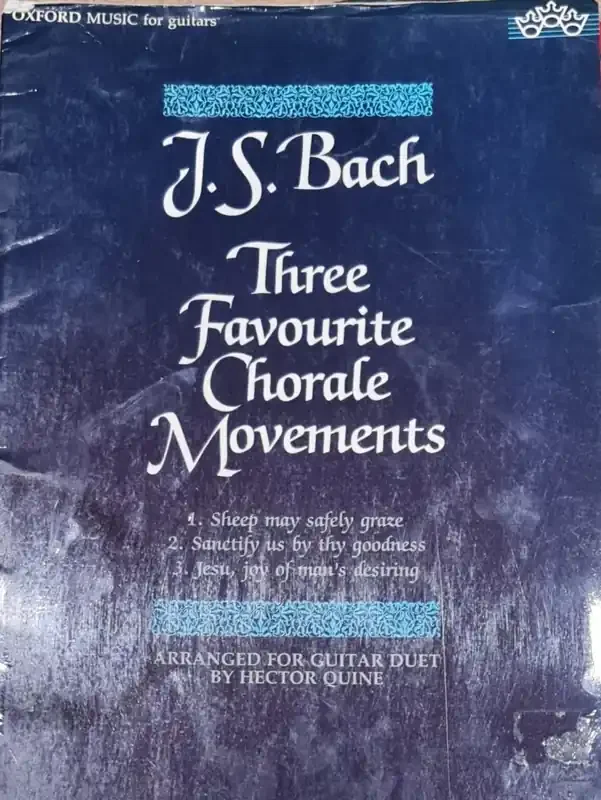 J.S. Bach Three Favourite Chorale Movements