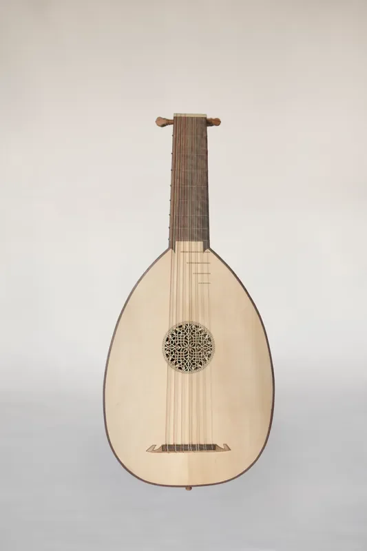J. Wood Signature 7 Course Renaissance Lute after Hieber