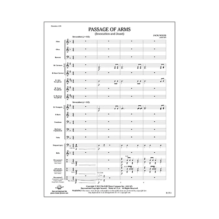 Jack Wilds – Passage of Arms