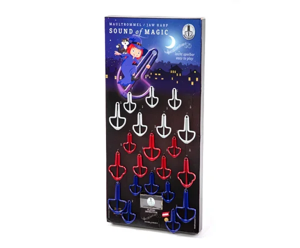 Jaw Harp Display Card 21 Sound of Magic Barbara the Witch