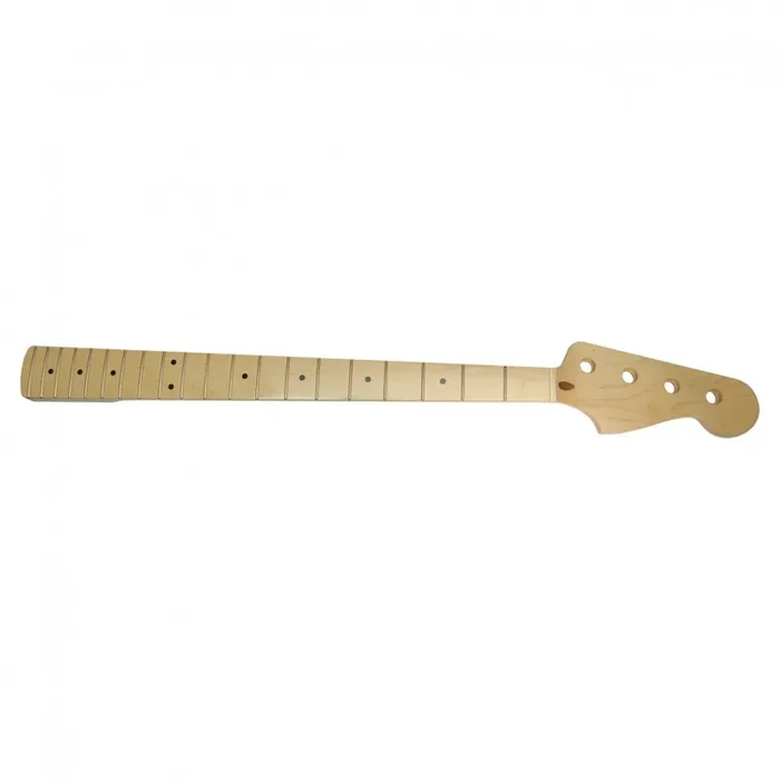 Jazz Bass Replacement Maple Neck Clear Finish