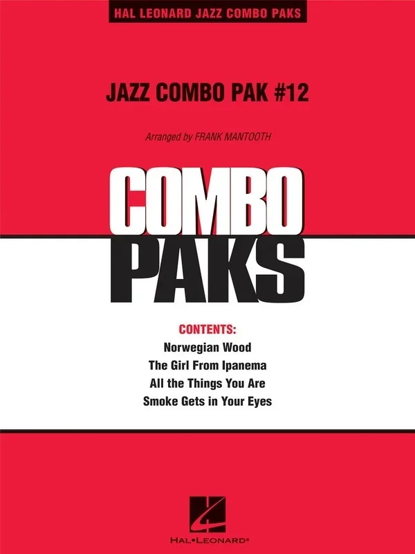 Jazz Combo Pak 12 W/CD Jzco (Music Score/Parts/CD)